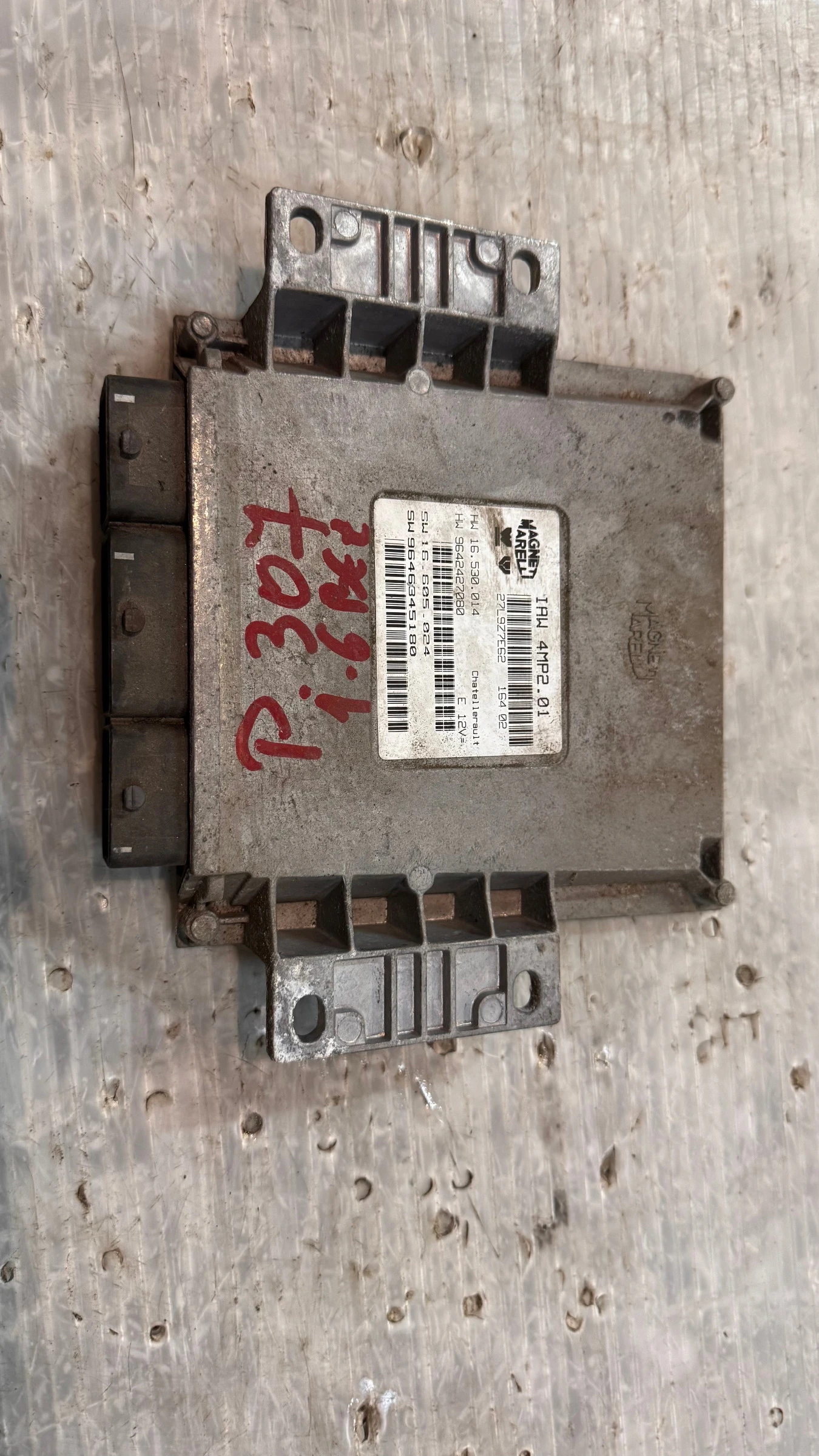    / ECU /    Peugeot 307 - 16.530.014 / 9642427080 | Mobile.bg   1