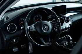 Mercedes-Benz C 220 D = ТЕГЛИЧ = РЪЧКА = ТОП = ГАРАНЦИЯ = ЛИЗИНГ, снимка 8