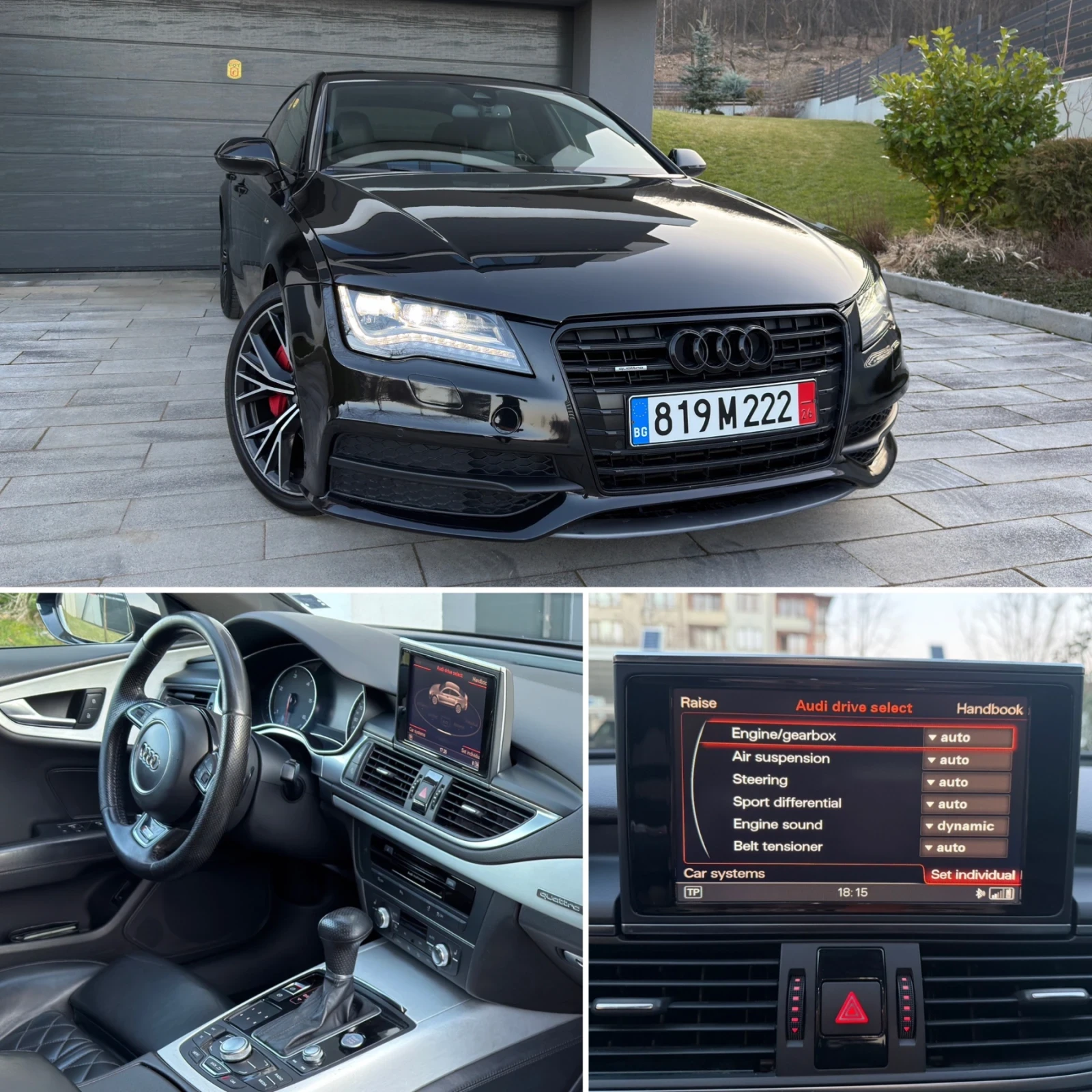 Audi A7 3.0 BiTDI 3x S-line SHADOW LINE / BOSE / FULL LED - изображение 9