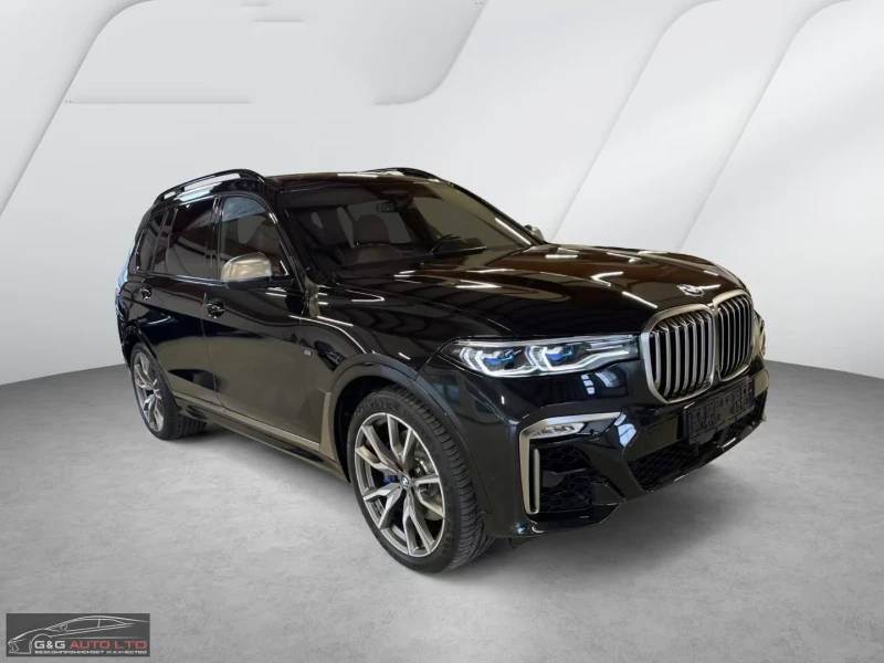 BMW X7 M50d/400HP/7S/PANO/LASER/HUD/AHK/360/H&K/MEMO/574g, снимка 2 - Автомобили и джипове - 52375389