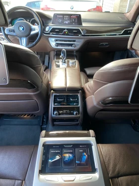BMW 750 750D M packet, head up, масаж, снимка 11
