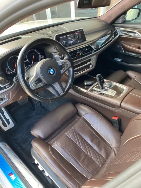BMW 750 750D M packet, head up, масаж, снимка 9