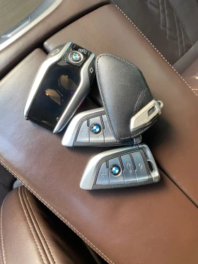 BMW 750 750D M packet, head up, масаж, снимка 14