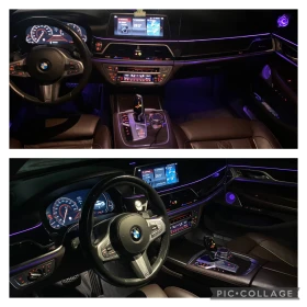 BMW 750 750D M packet, head up, масаж, снимка 17