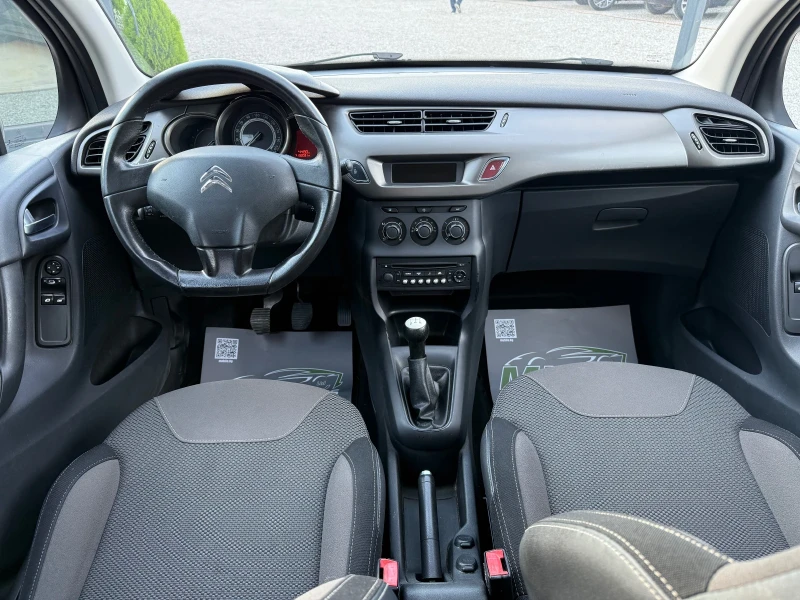 Citroen C3 1.4hdi 68h.p/KLIMA/ПАРКТОРНИК , снимка 10 - Автомобили и джипове - 51825346