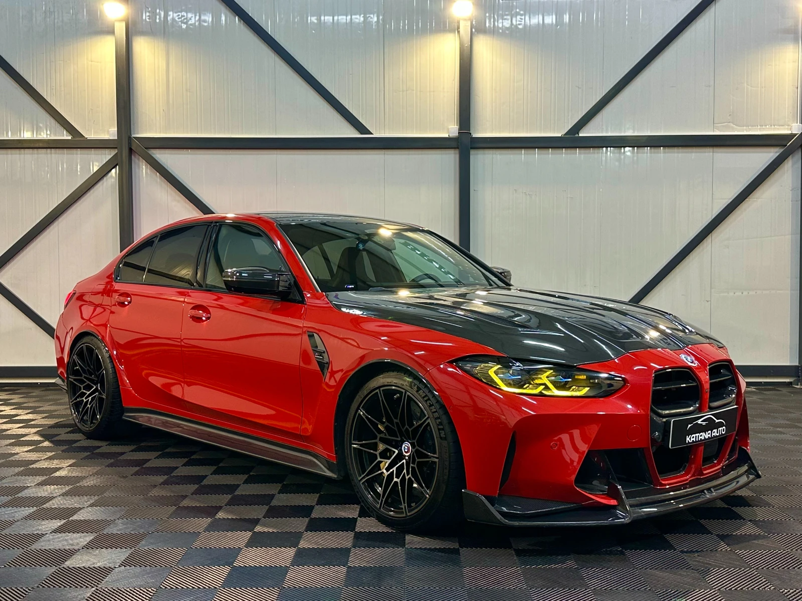 BMW M3 COMPETITION* X-DRIVE* BUCKET* CS* CARBON* CERAMIC*, снимка 2 - Автомобили и джипове - 48721064