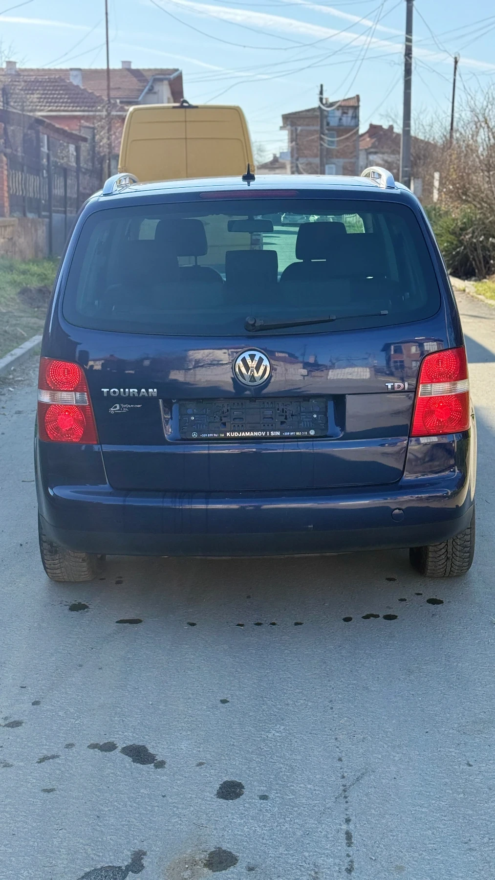 VW Touran Touran 2.0TDI , 140к.с.7-местен, 2007г., снимка 5 - Автомобили и джипове - 53753501