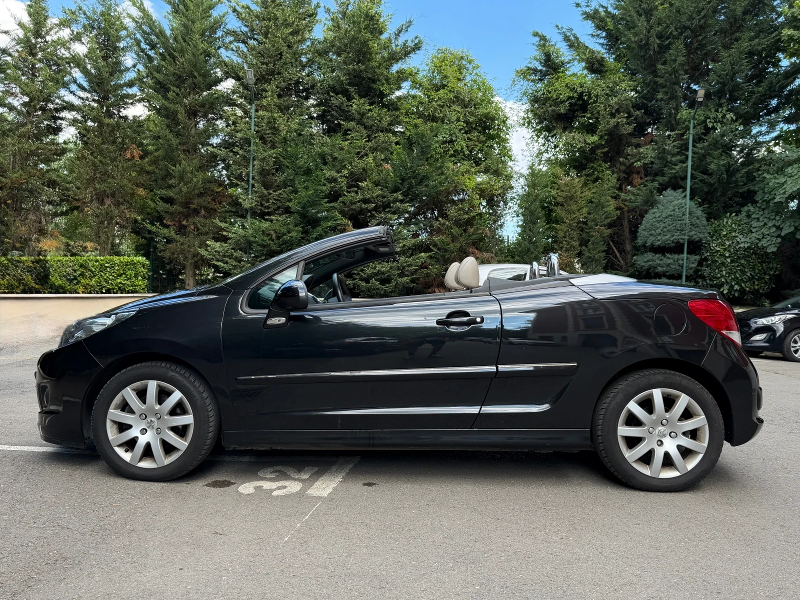 Peugeot 207 CC 1.6 Turbo, 132000 KM УНИКАТ!, снимка 7 - Автомобили и джипове - 55284261