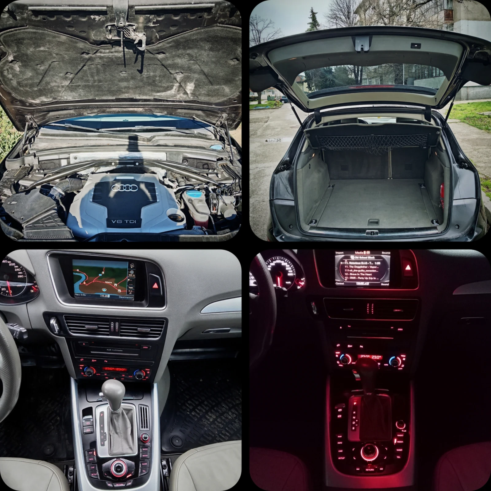Audi Q5 3.0 TDI Milano Leather | Real KM | Lava Grey Color, снимка 10 - Автомобили и джипове - 54337134