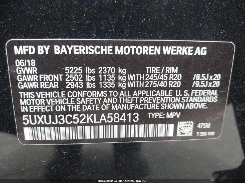 BMW X4 2.0l xDrive30I, снимка 9 - Автомобили и джипове - 54621396
