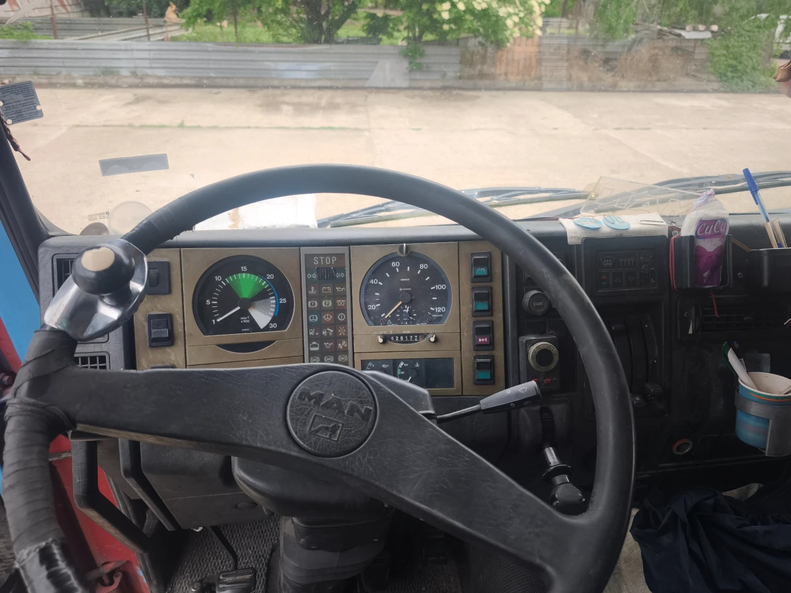 Man 14232 232к.с. 15, 2 тона , брезент, в движение, снимка 2 - Камиони - 54634269