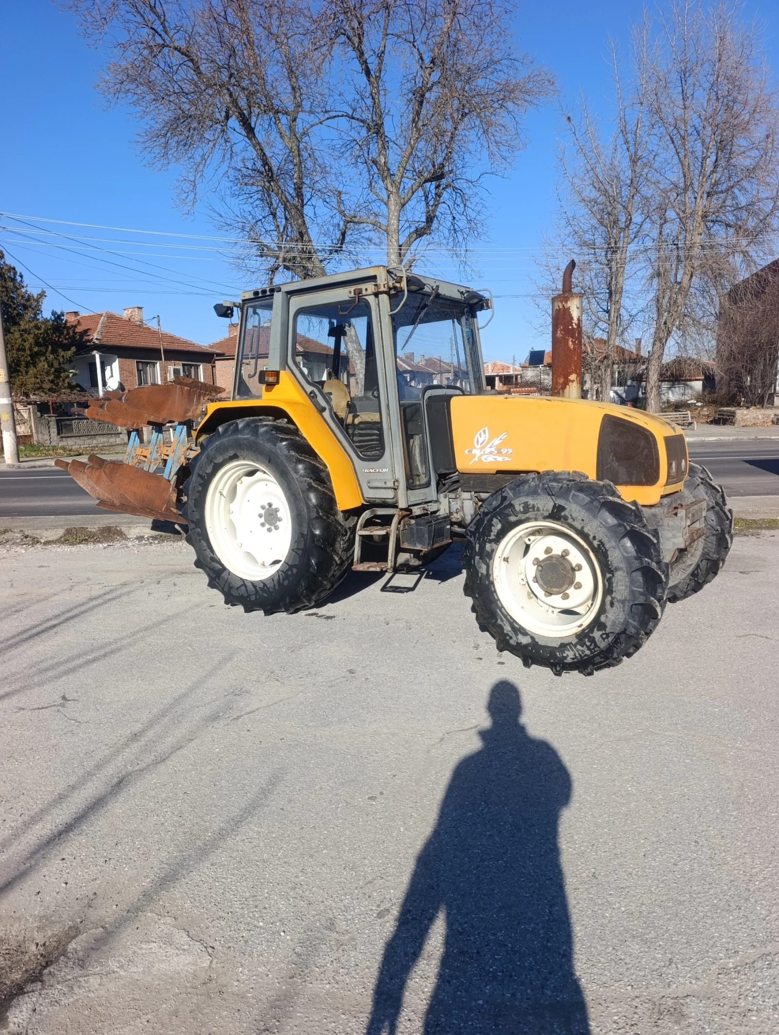 Трактор Renault Ceres 95, снимка 4 - Селскостопанска техника - 53833222