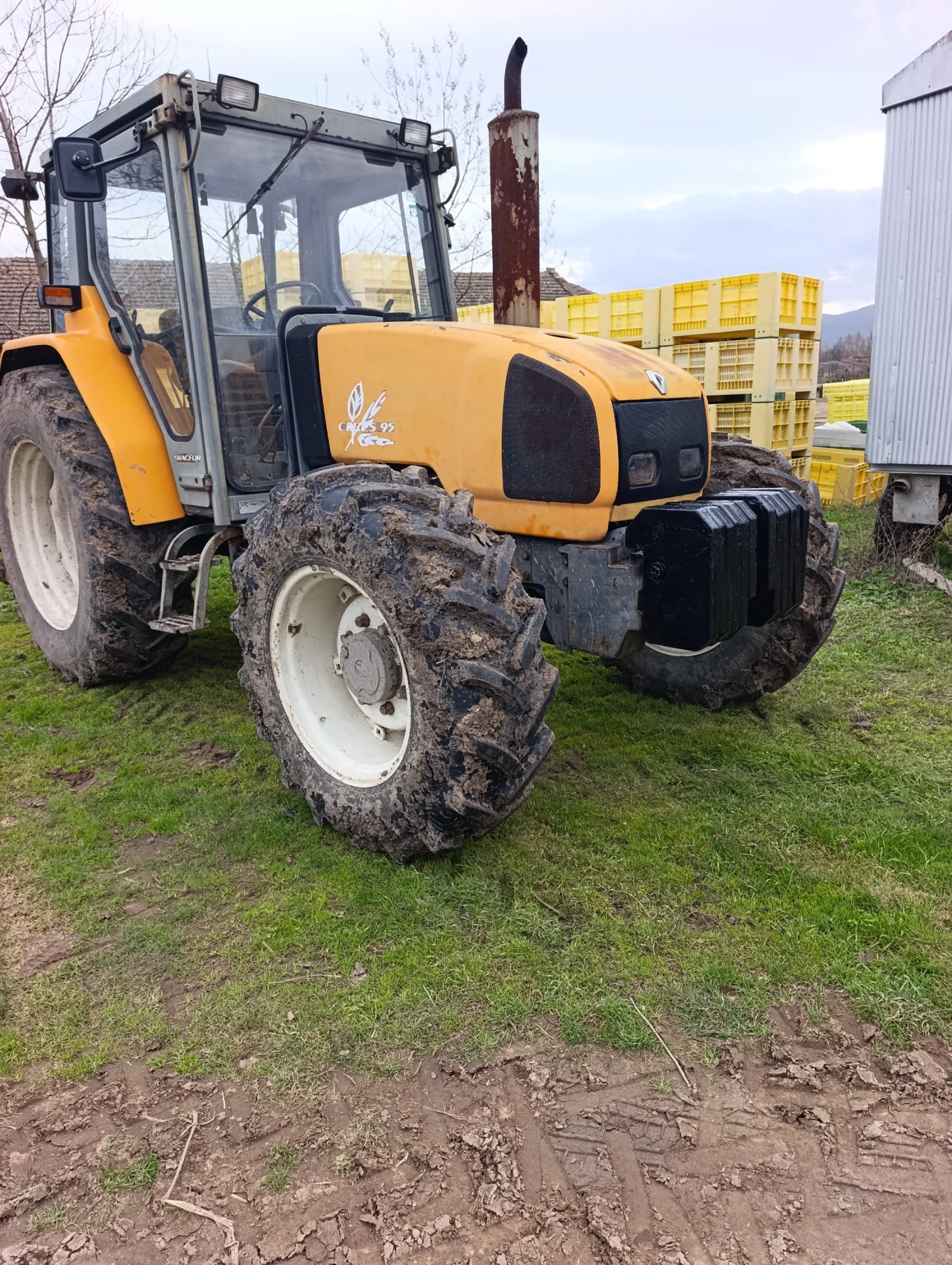 Трактор Renault Ceres 95, снимка 2 - Селскостопанска техника - 53833222