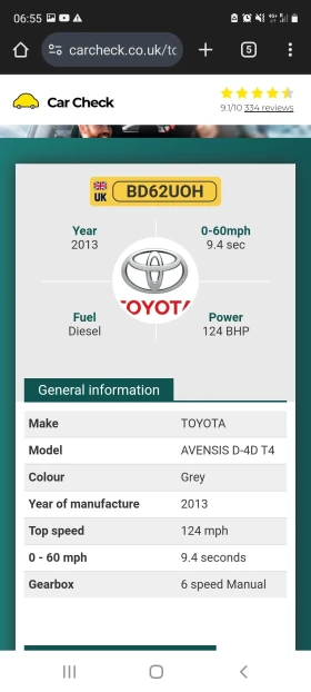 Toyota Avensis d4d 2.0 147к.с., снимка 5