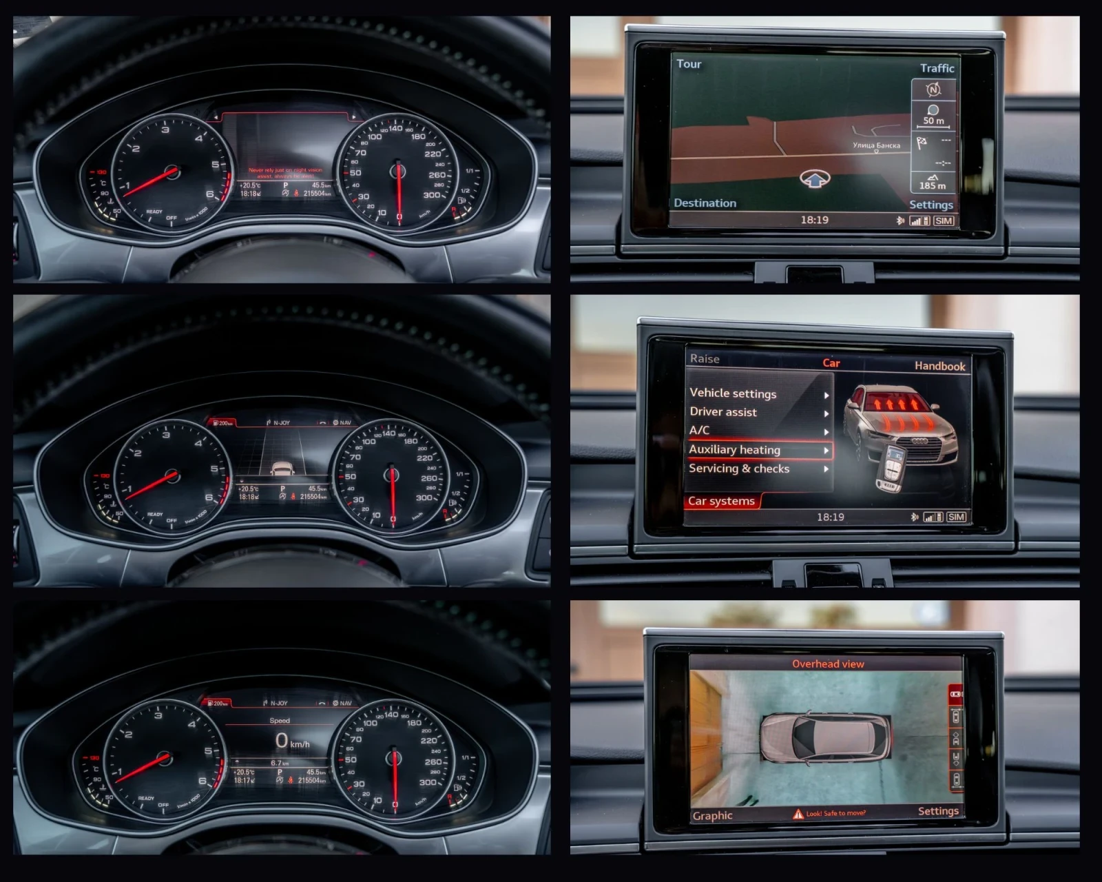 Audi A6 3.0BiTDi/ //KEYLESS/HEADUP/360CAM | Mobile.bg   17