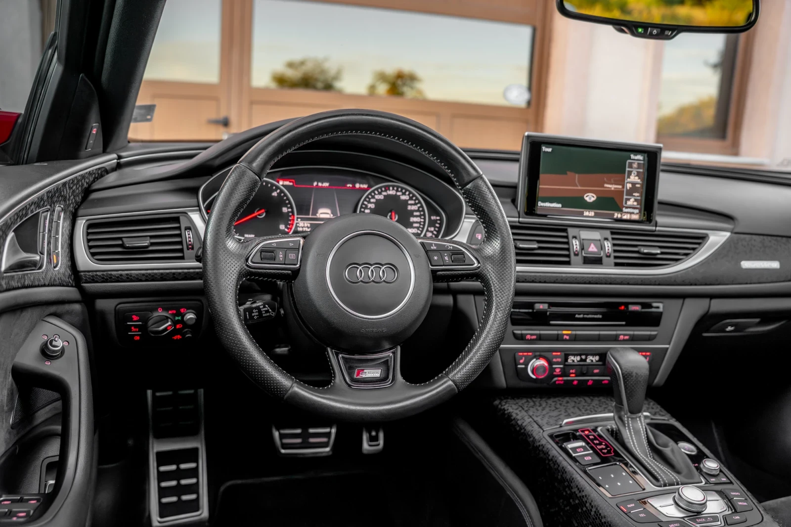 Audi A6 3.0BiTDi/ //KEYLESS/HEADUP/360CAM | Mobile.bg   13