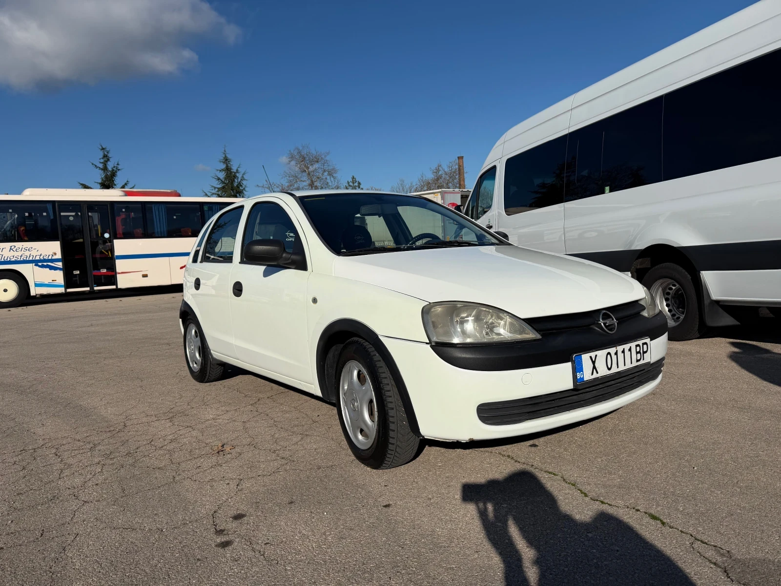 Opel Corsa 1, 7 DTI KLIMA Бяла Перла - изображение 7