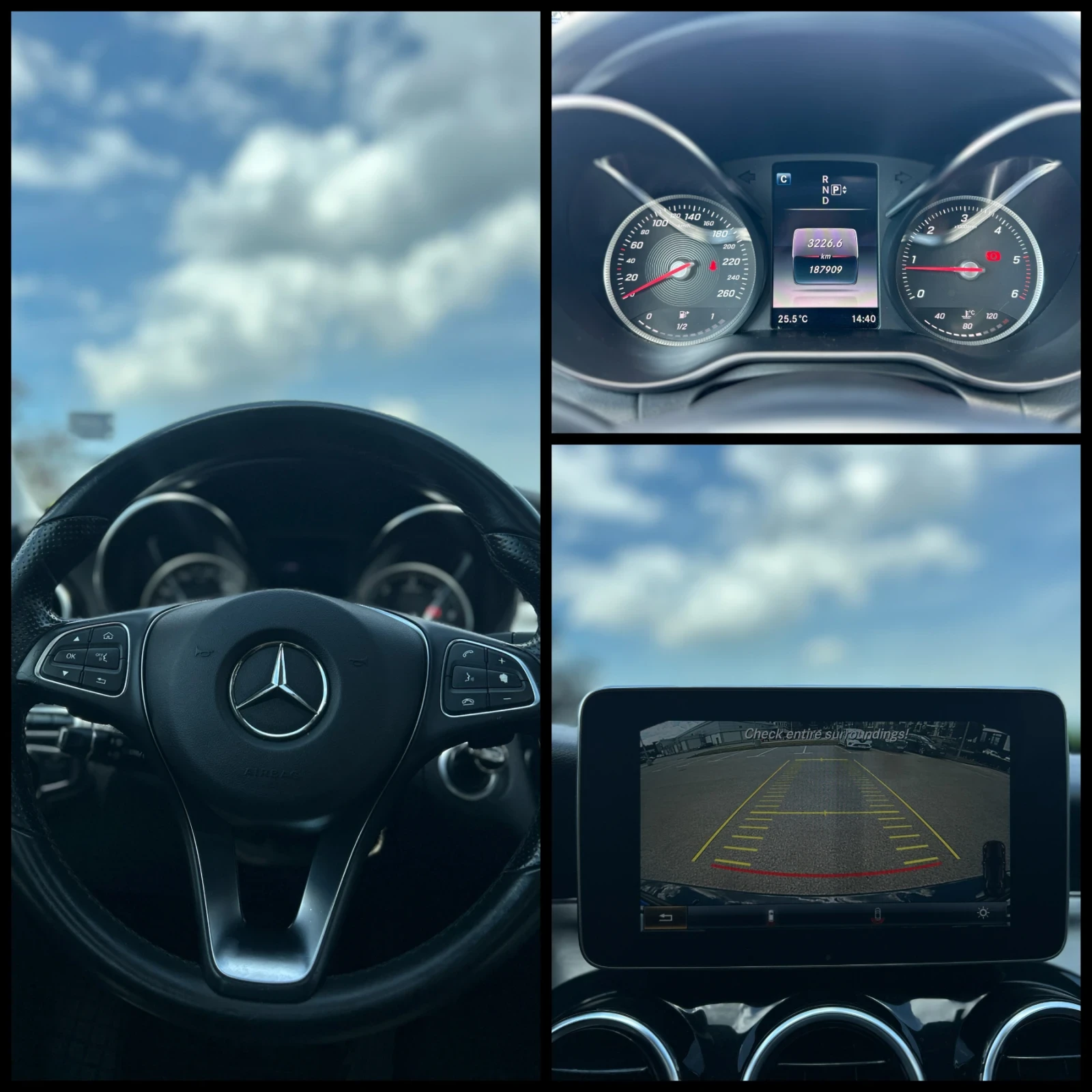 Mercedes-Benz C 220 Full Led* 220d, снимка 15 - Автомобили и джипове - 54778182