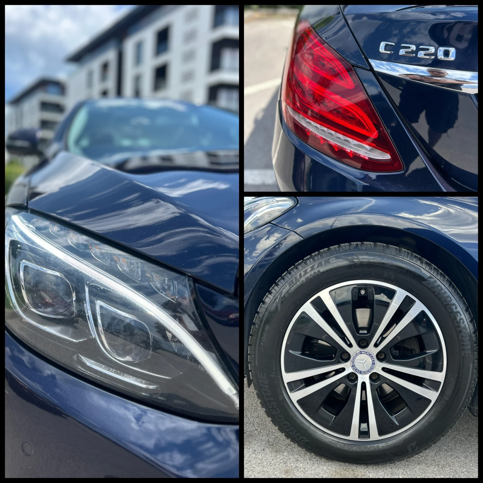 Mercedes-Benz C 220 Full Led* 220d, снимка 16 - Автомобили и джипове - 54778182