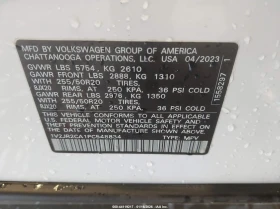 VW Atlas 3.6l Volkswagen 3.6L V6 Se W/Technology, снимка 9