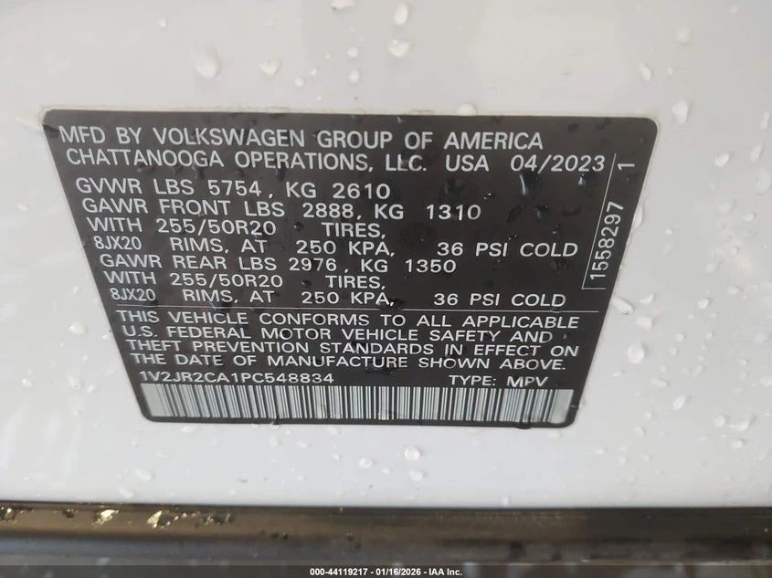 VW Atlas 3.6l Volkswagen 3.6L V6 Se W/Technology, снимка 9 - Автомобили и джипове - 53825035