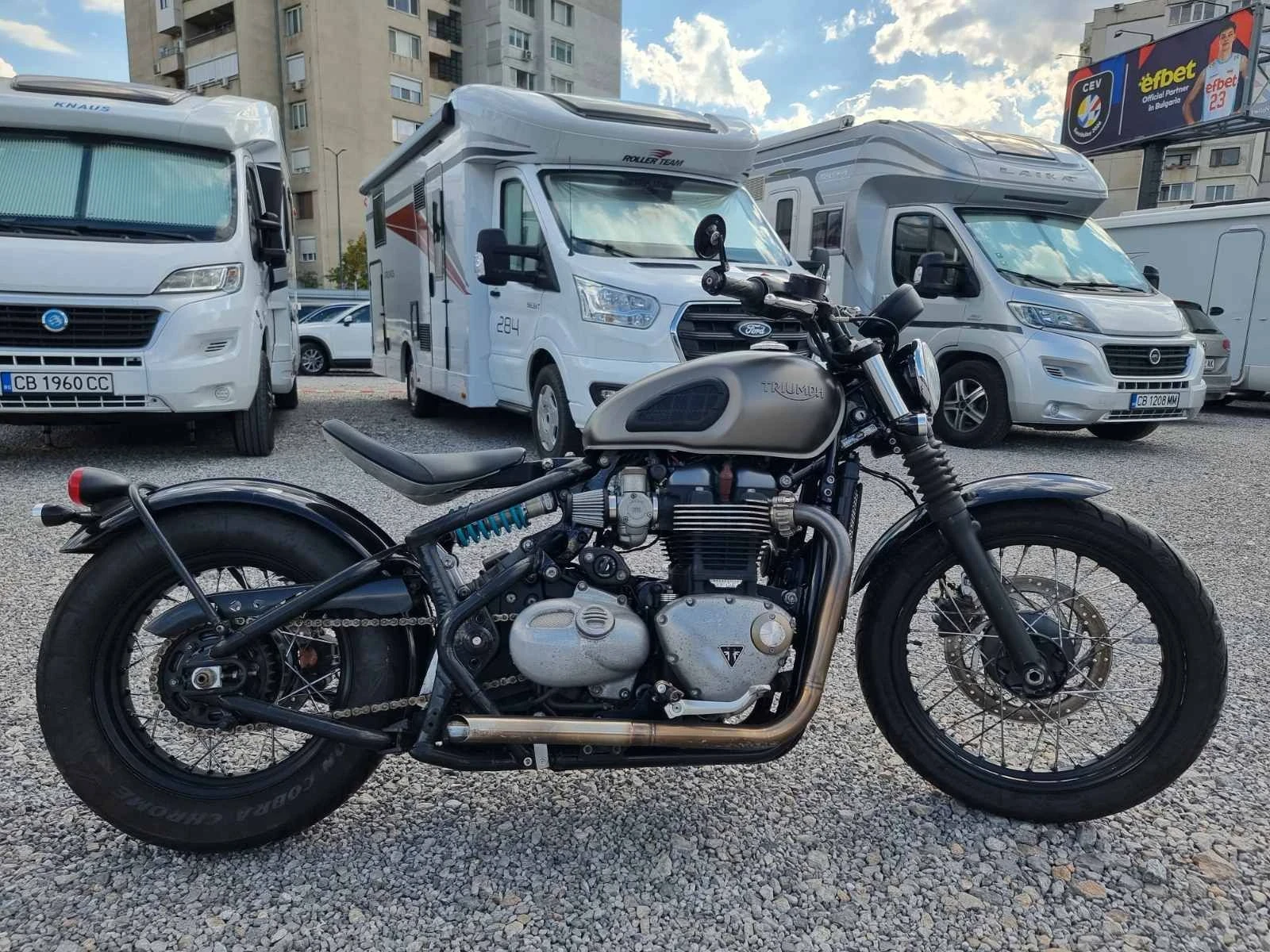 Triumph Bonneville BOBBER 1200, снимка 2 - Мотоциклети и мототехника - 55821300