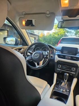 Обява за продажба на Mazda 6 4x4 Sky active 175к.с, кожен салон алкантра ~20 500 лв. - изображение 5