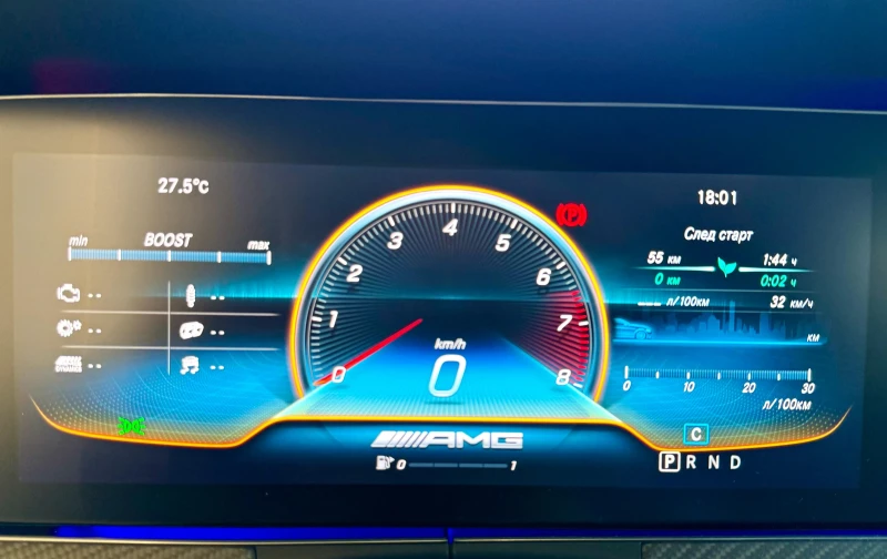 Mercedes-Benz AMG GT 53* Burmaster 4d* Лизинг* Подгрев* Обдух, снимка 9 - Автомобили и джипове - 51375097