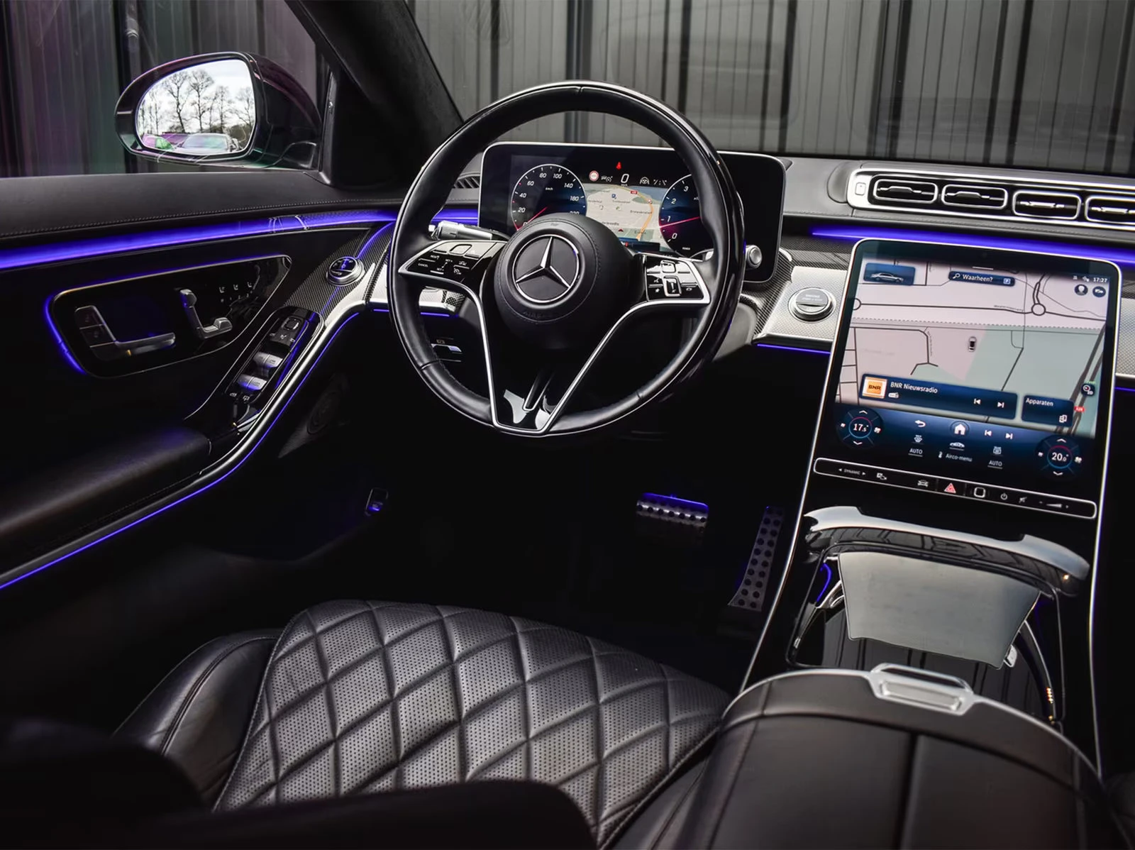 Mercedes-Benz S 500 4MATIC/450HP/AMG/DISTR/HUD/PANO/360/ACC/BURM/669v - изображение 7