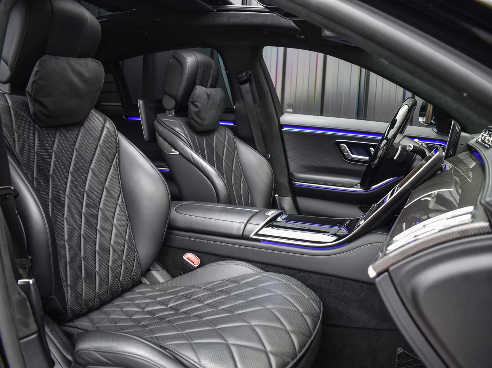 Mercedes-Benz S 500 4MATIC/450HP/AMG/DISTR/HUD/PANO/360/ACC/BURM/669v - изображение 9