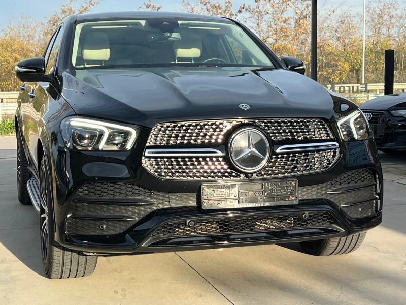 Mercedes-Benz GLE 350d, COUPE, 9G, 4-MAT, AMG LINE, PANO, FULL SERVI, снимка 3 - Автомобили и джипове - 52616891