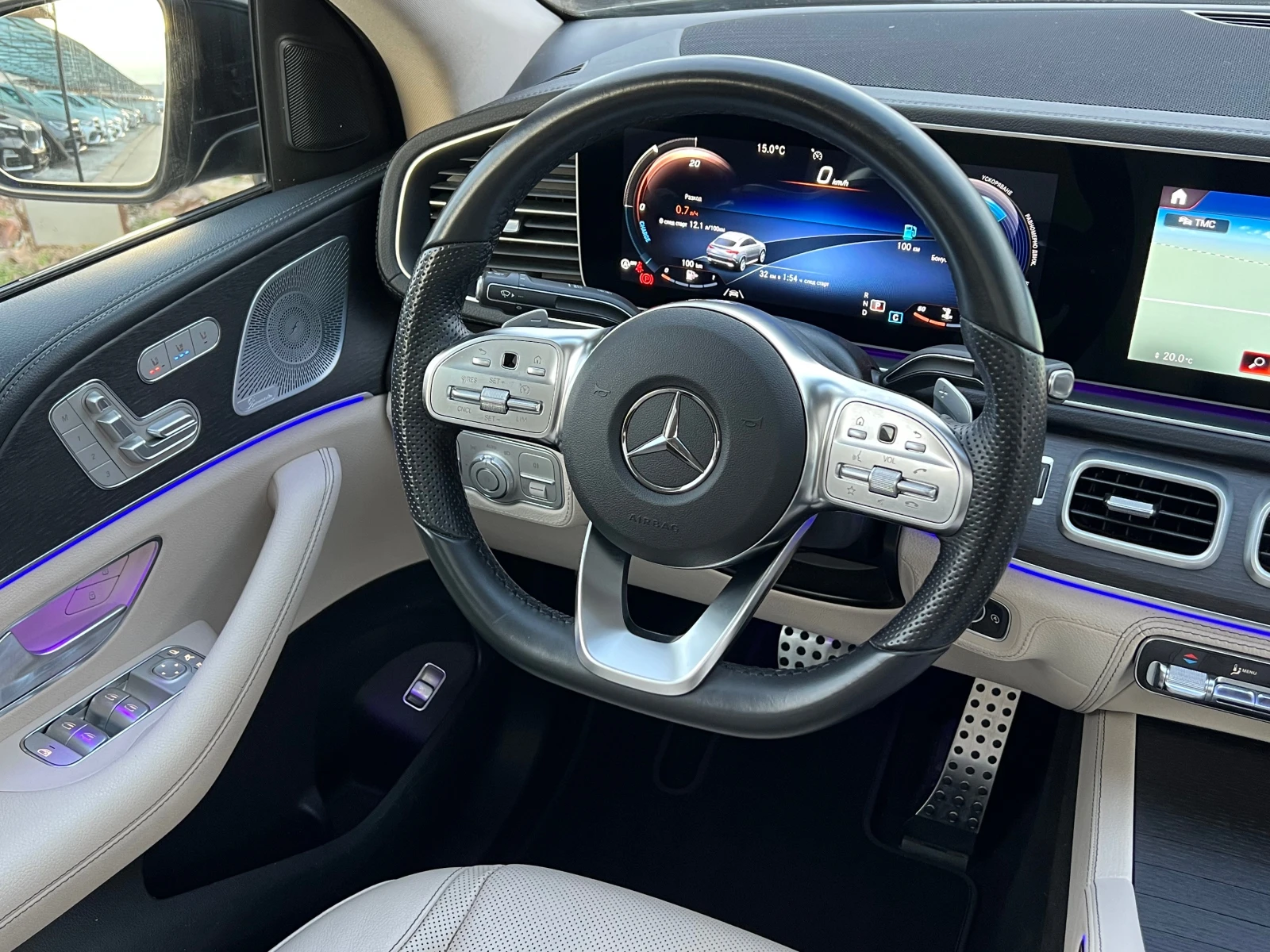 Mercedes-Benz GLE 350d, COUPE, 9G, 4-MAT, AMG LINE, PANO, FULL SERVI | Mobile.bg   11