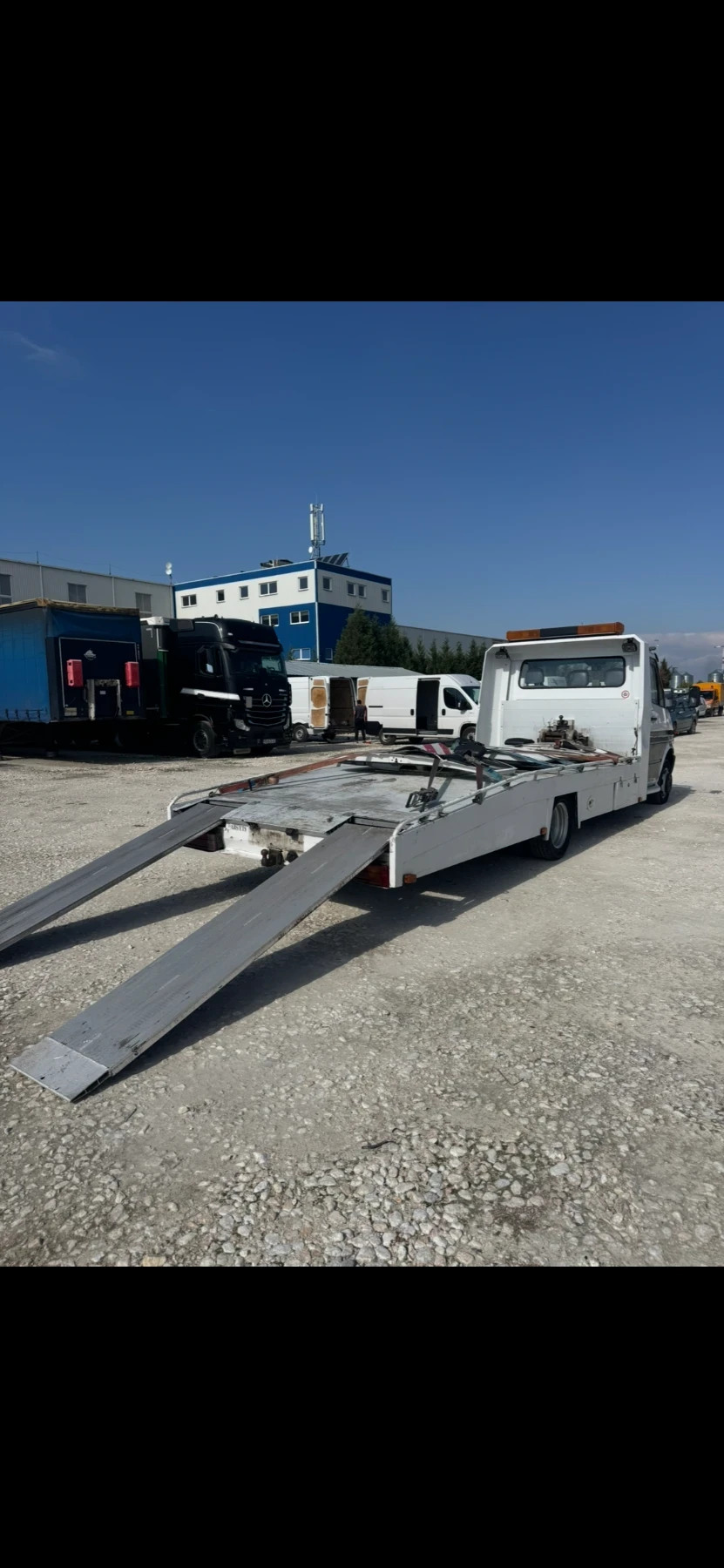 Mercedes-Benz Sprinter 412 2.9 ПЪТНА ПОМОЩ, снимка 5 - Бусове и автобуси - 54192304