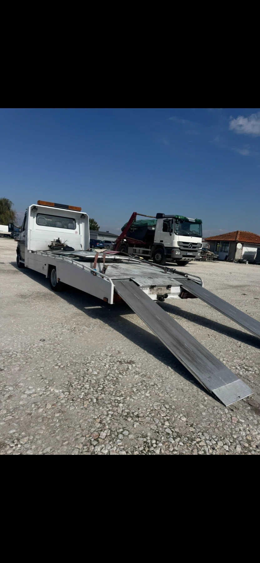 Mercedes-Benz Sprinter 412 2.9 ПЪТНА ПОМОЩ, снимка 4 - Бусове и автобуси - 54192304