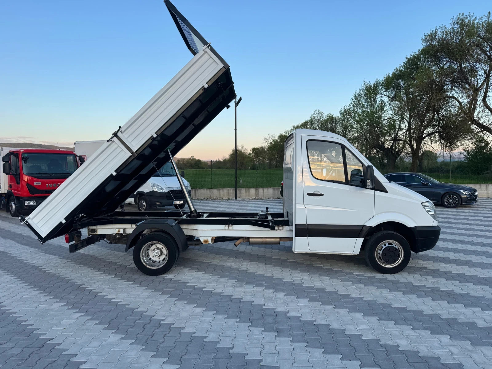 Mercedes-Benz Sprinter 515 CDI  САМОСВАЛ  3.5 Т * КЛИМАТИК* , снимка 4 - Бусове и автобуси - 54314656