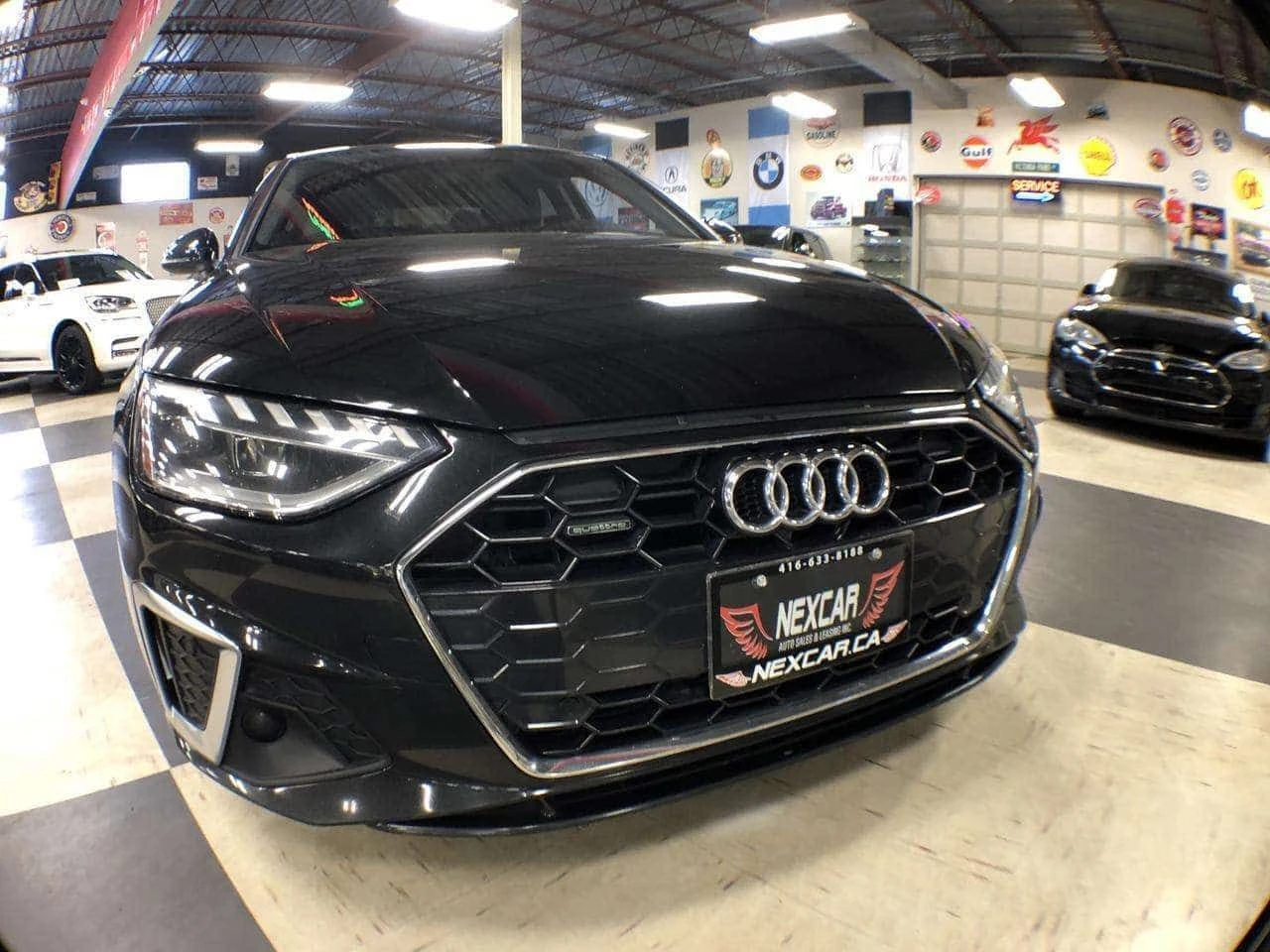 Audi A4 * PROGRESSIV S LINE AWD LEATHER PAN/ROOF NAV B/SPO, снимка 13 - Автомобили и джипове - 54914972