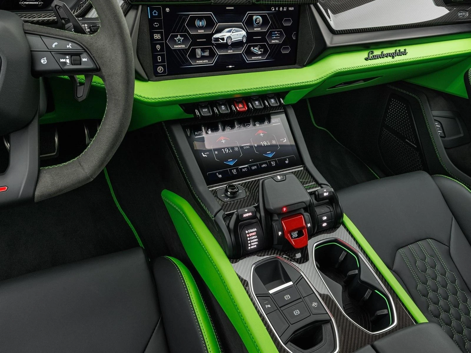 Lamborghini Urus SE PLUG-IN HYBRID CERAMIC AKRAPOVIC B&O - изображение 10