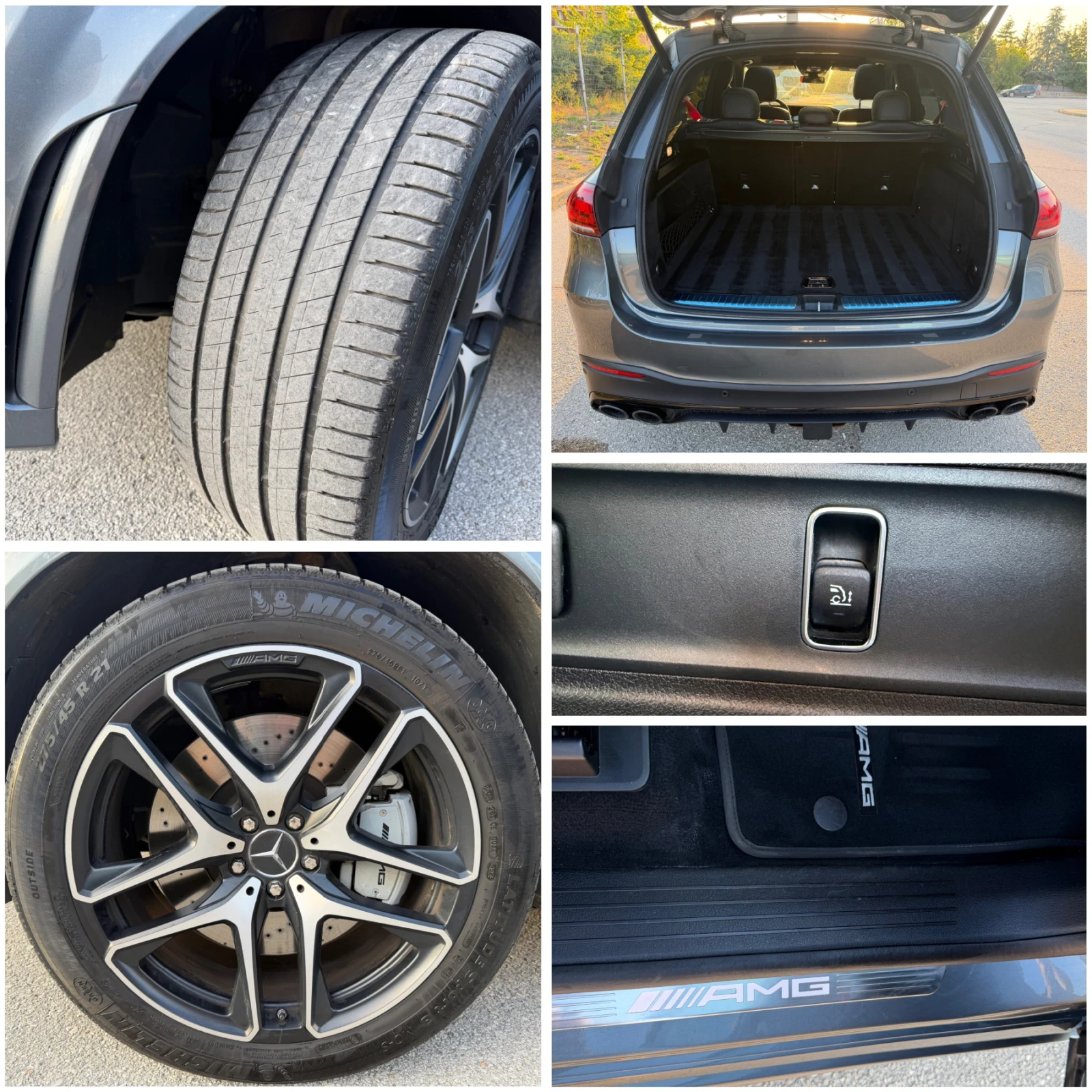 Mercedes-Benz GLE 53 4MATIC Night Package Масаж Обдухване Burmester Distronic, снимка 14 - Автомобили и джипове - 54885148