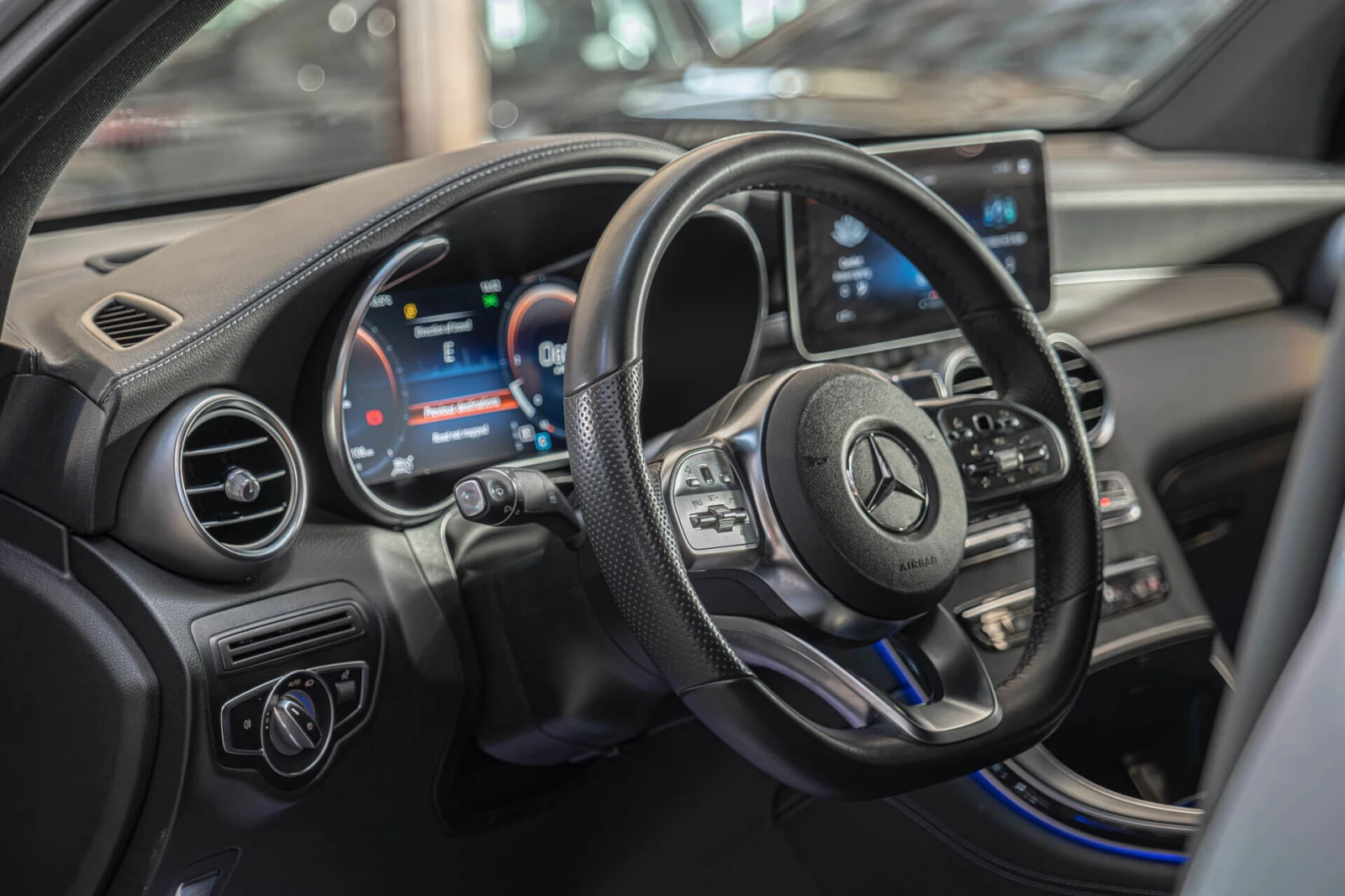 Mercedes-Benz GLC 400 CDI/AMG/4Matic/COUPE/Virtual/Ambient/Подгрев, снимка 7 - Автомобили и джипове - 55341123