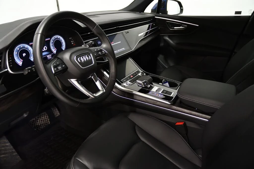 Audi Q7 55TFSI* BLACK OPTIC* ASCARI BLUE* DIS* КРАЙНА ЦЕНА, снимка 7 - Автомобили и джипове - 55476566