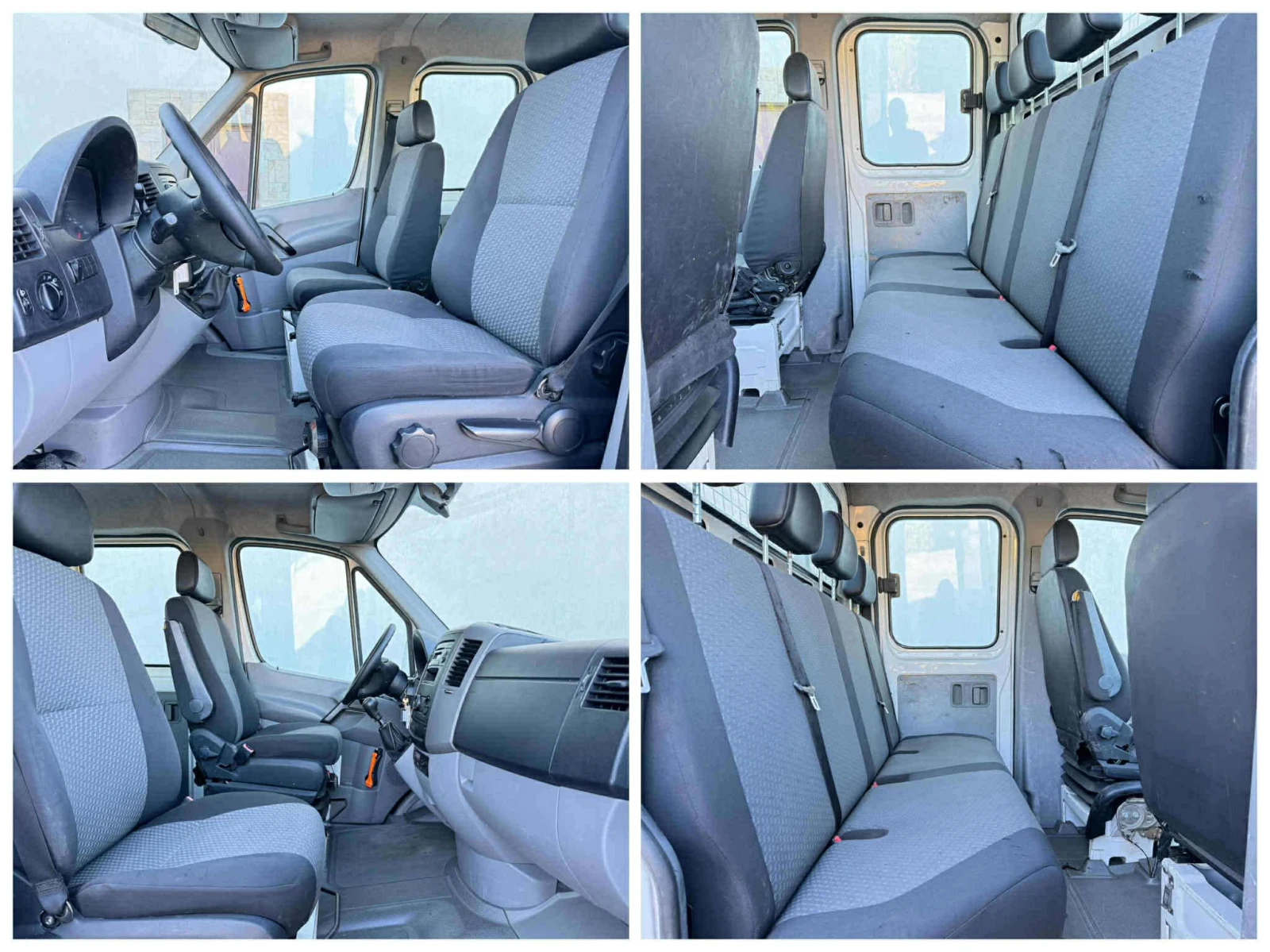 VW Crafter Самосвал Климатик 7 места Евро 5, снимка 9 - Бусове и автобуси - 54706784