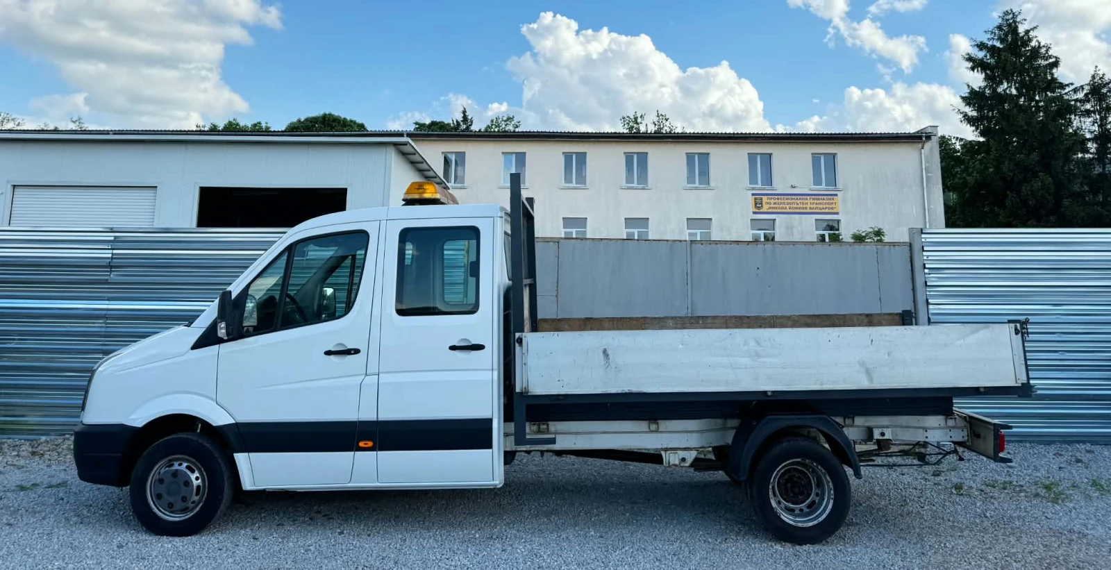 VW Crafter Самосвал Климатик 7 места Евро 5, снимка 3 - Бусове и автобуси - 54706784