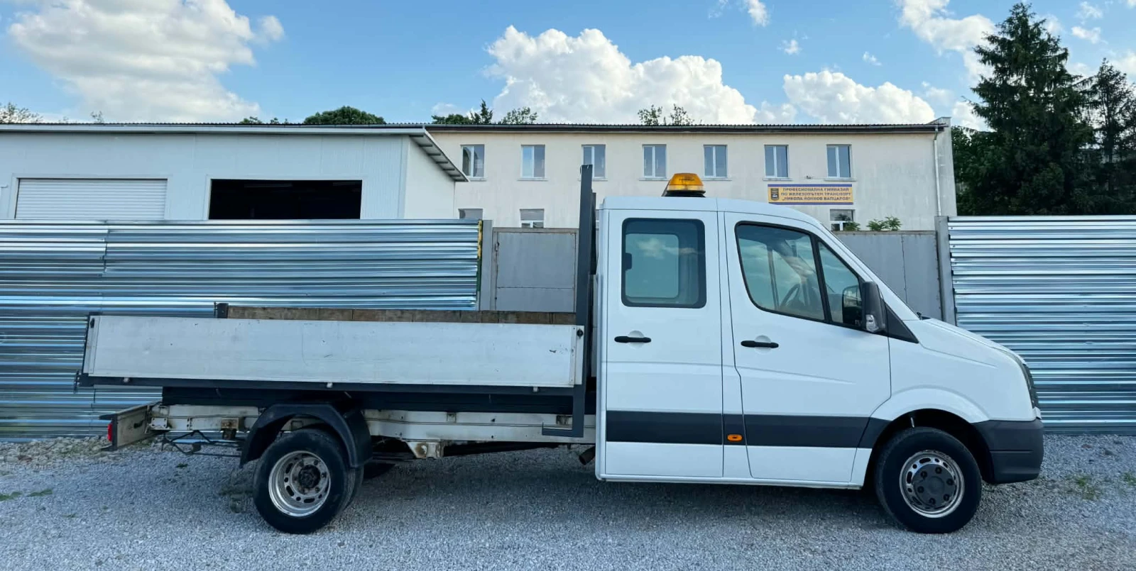 VW Crafter Самосвал Климатик 7 места Евро 5, снимка 4 - Бусове и автобуси - 54706784