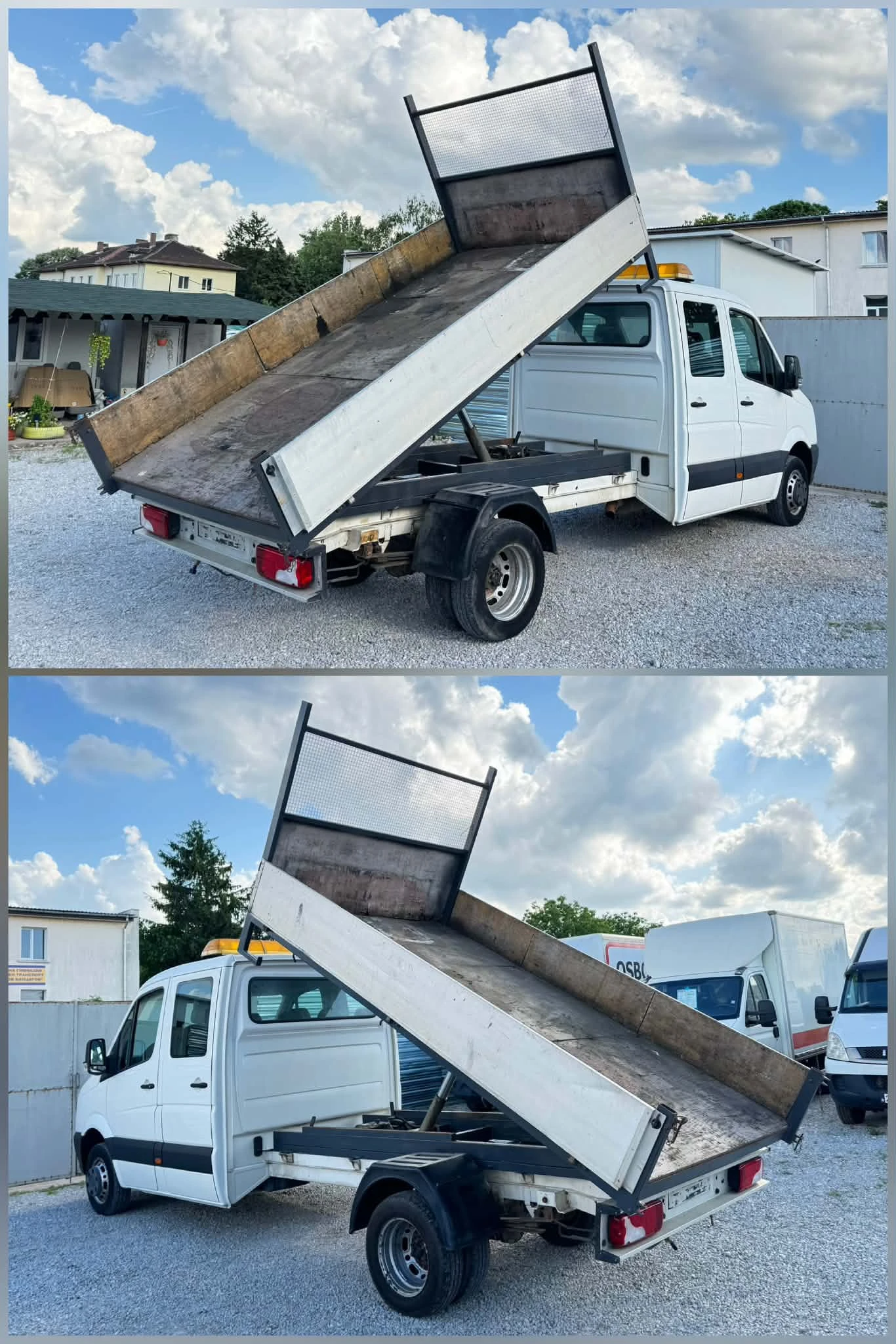 VW Crafter Самосвал Климатик 7 места Евро 5, снимка 8 - Бусове и автобуси - 54706784