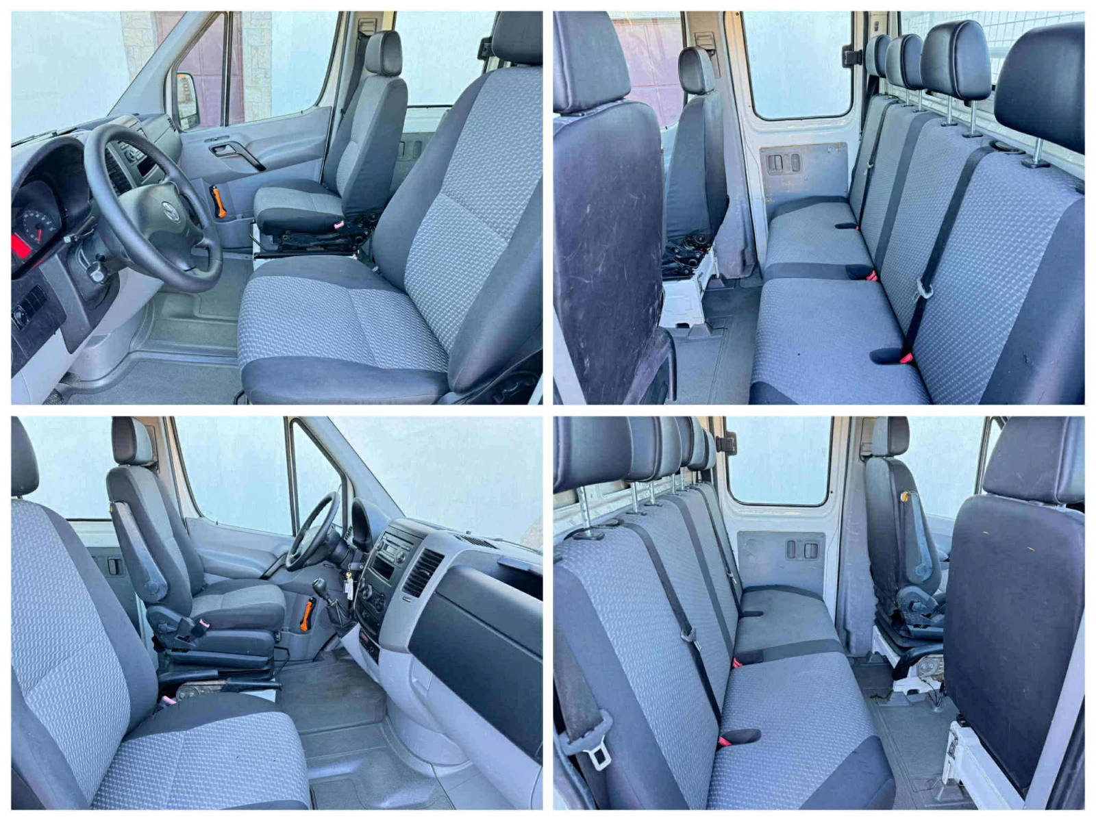 VW Crafter Самосвал Климатик 7 места Евро 5, снимка 14 - Бусове и автобуси - 54706784