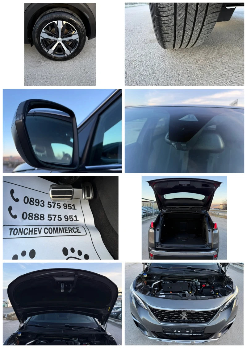 Peugeot 3008 GT-line-158.000km-NEW-FULL LED-8-speed-KAMERA-FULL, снимка 17 - Автомобили и джипове - 52856722