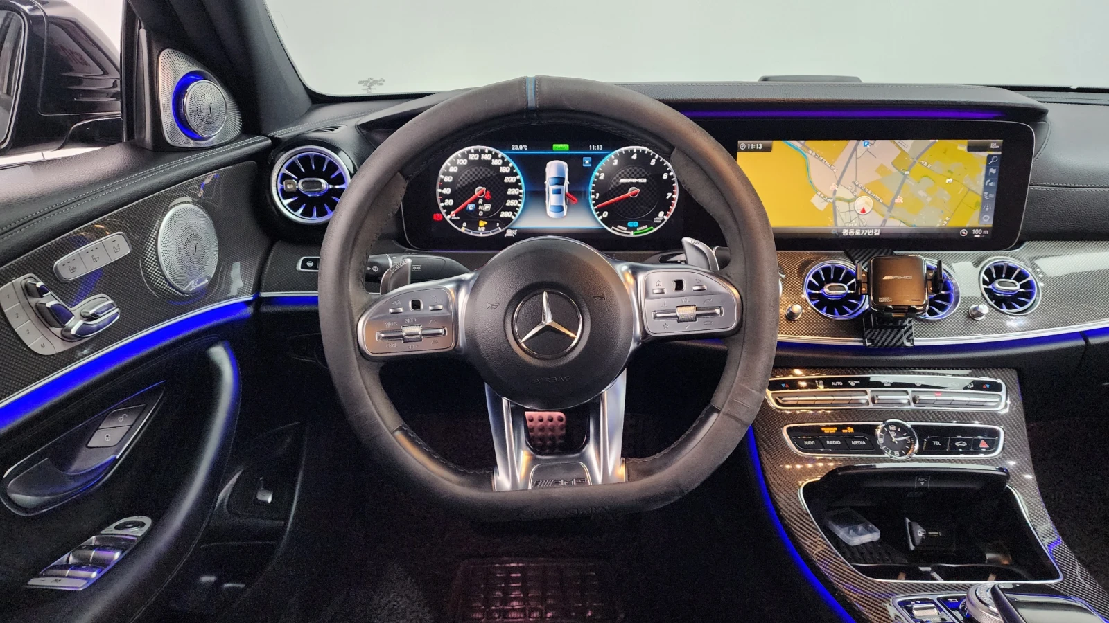 Mercedes-Benz E 53 AMG BLIND SPOT* 360* ЕЛ. БАГАЖНИК* HUD* КРАЙНА ЦЕНА, снимка 13 - Автомобили и джипове - 55709235
