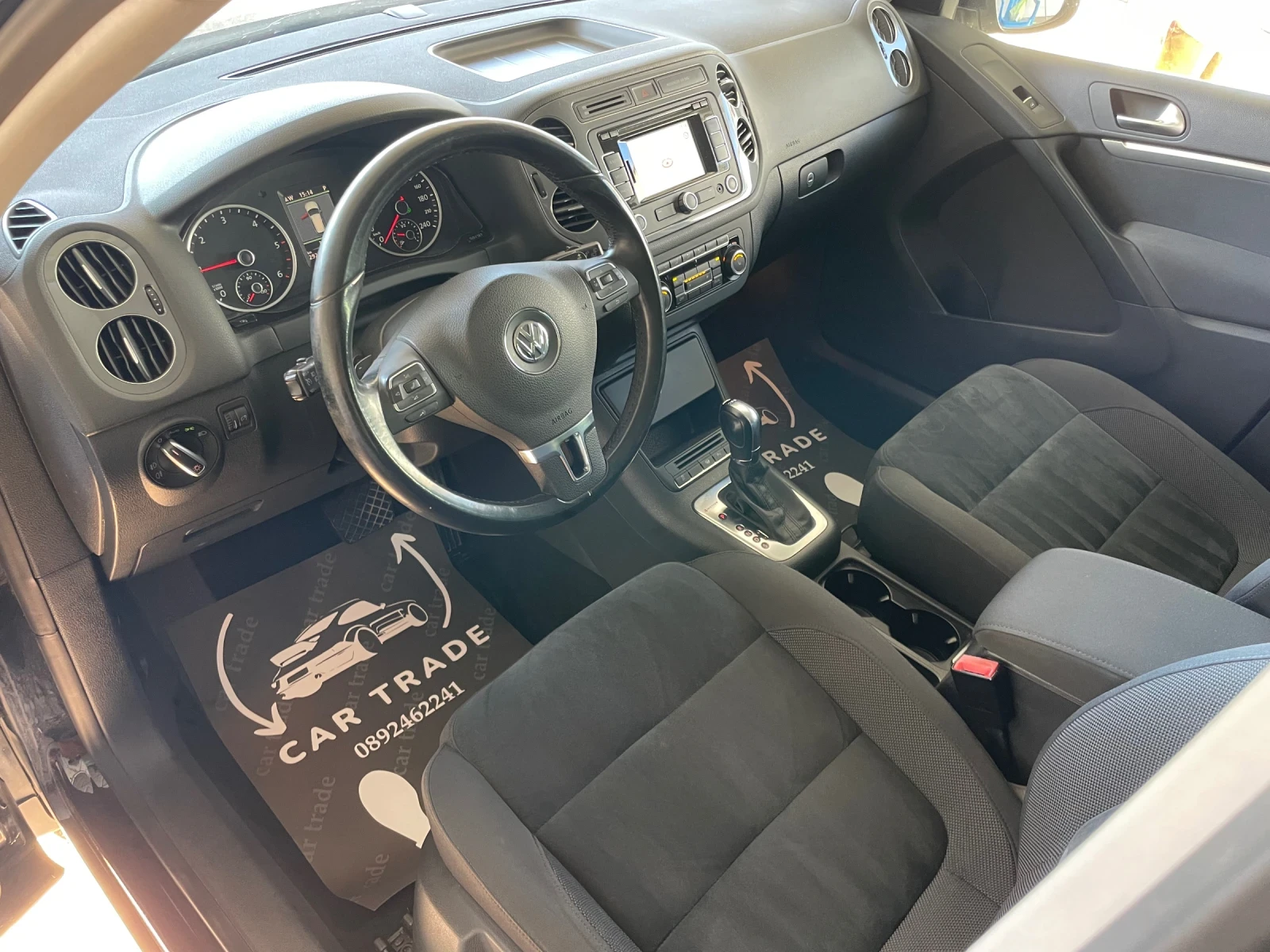 VW Tiguan 2.0TDI/FACE/АВТОМАТ/АЛКАНТАРА/СЕРВИЗНА ИСТОРИЯ/4x4 - изображение 7