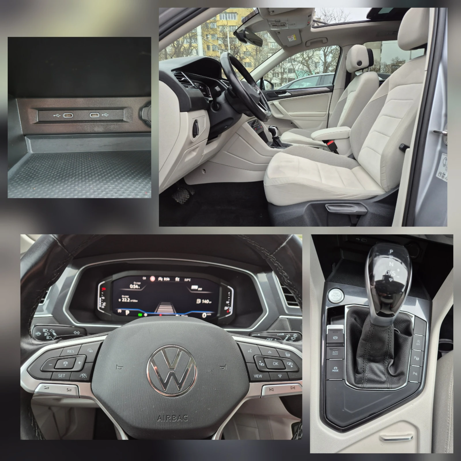 VW Tiguan ALLSPACE 2.0 TDI-PANORAMA-LED-PODGREV | Mobile.bg   12