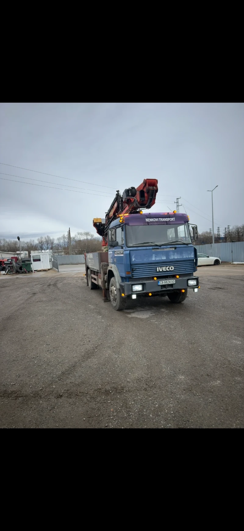 Iveco Turbo Кран Palfinger 30000L 37м, снимка 10 - Камиони - 53273821